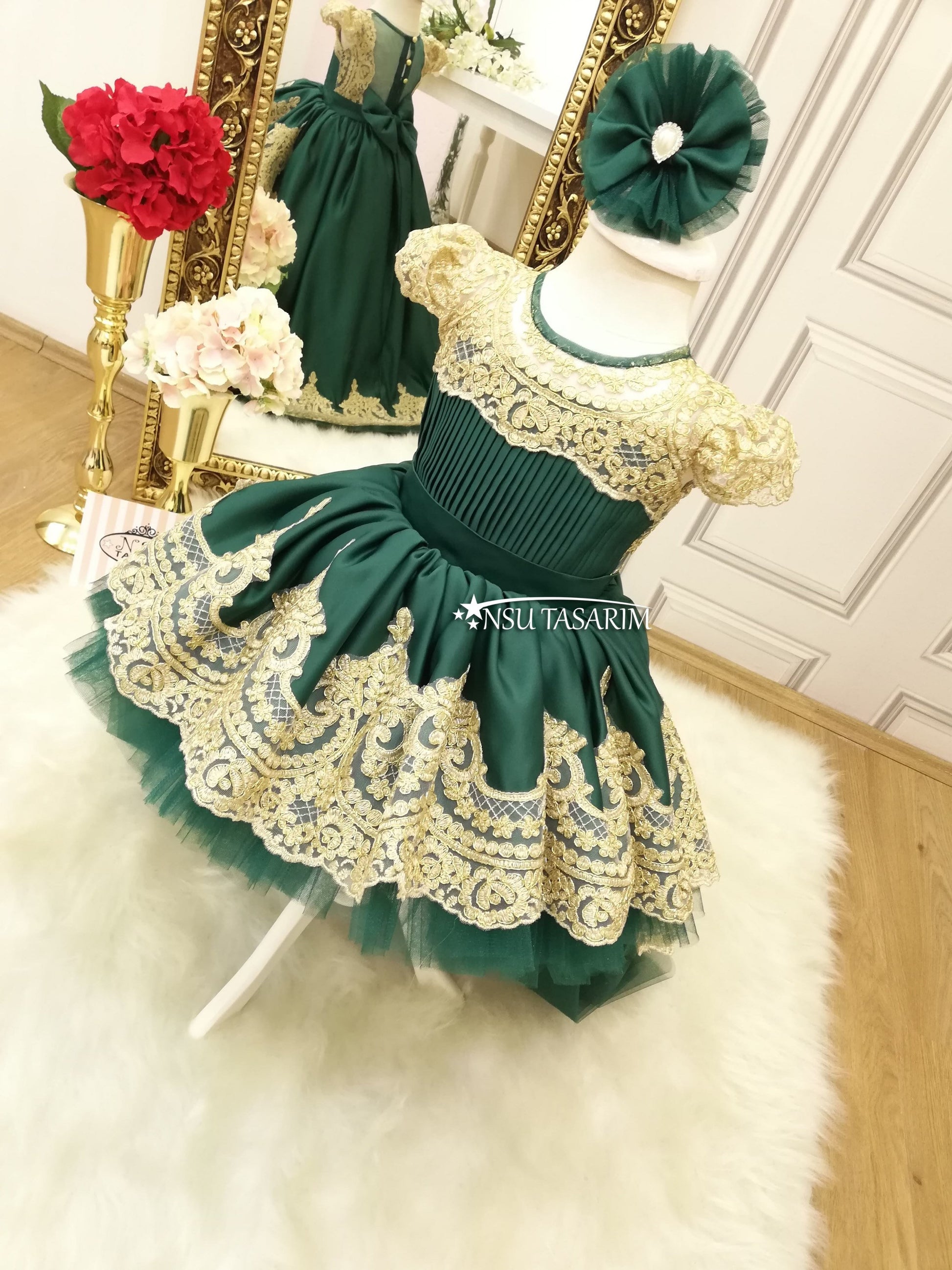 High low. Couture gown. Handmade!