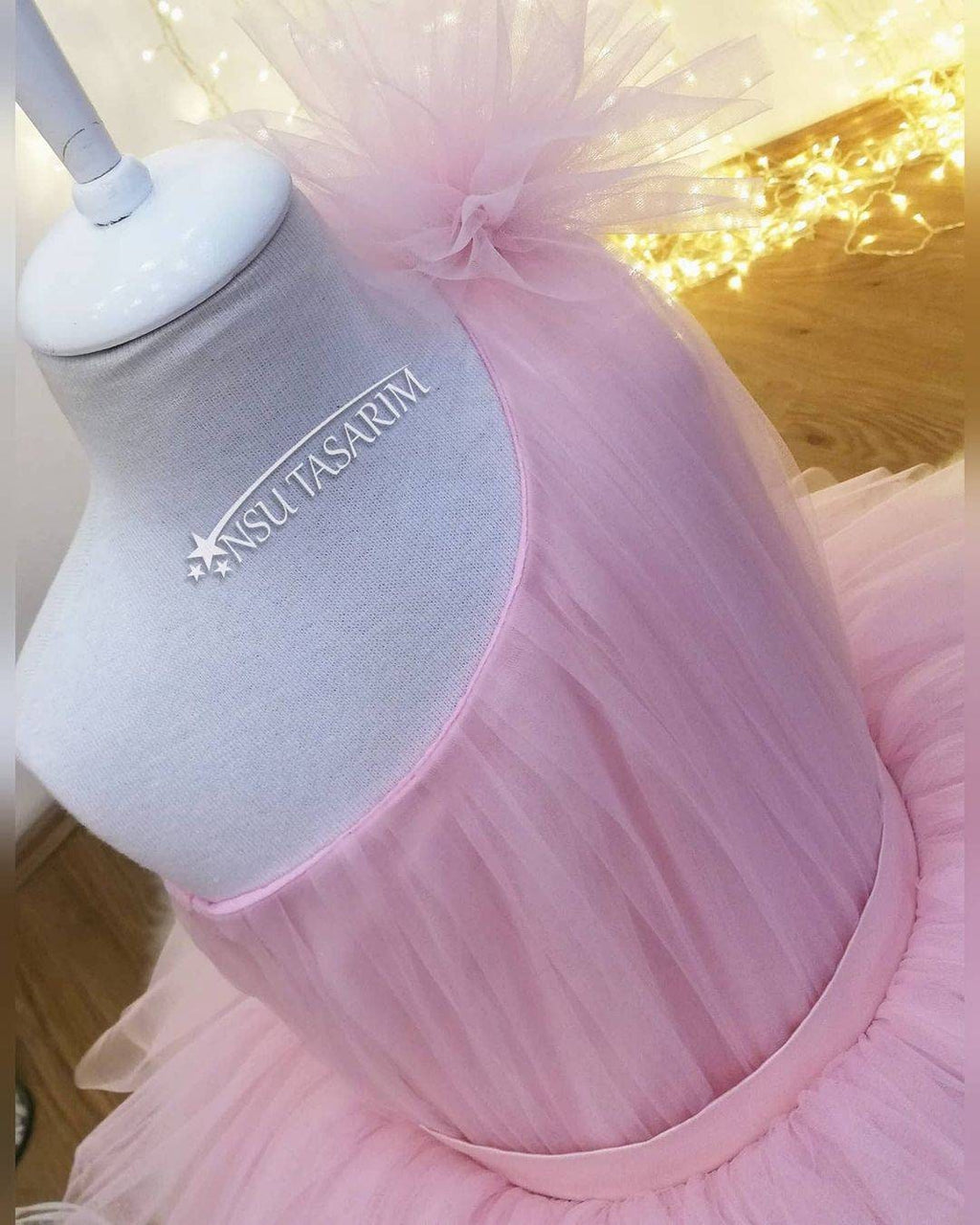 Pink baby girl dress