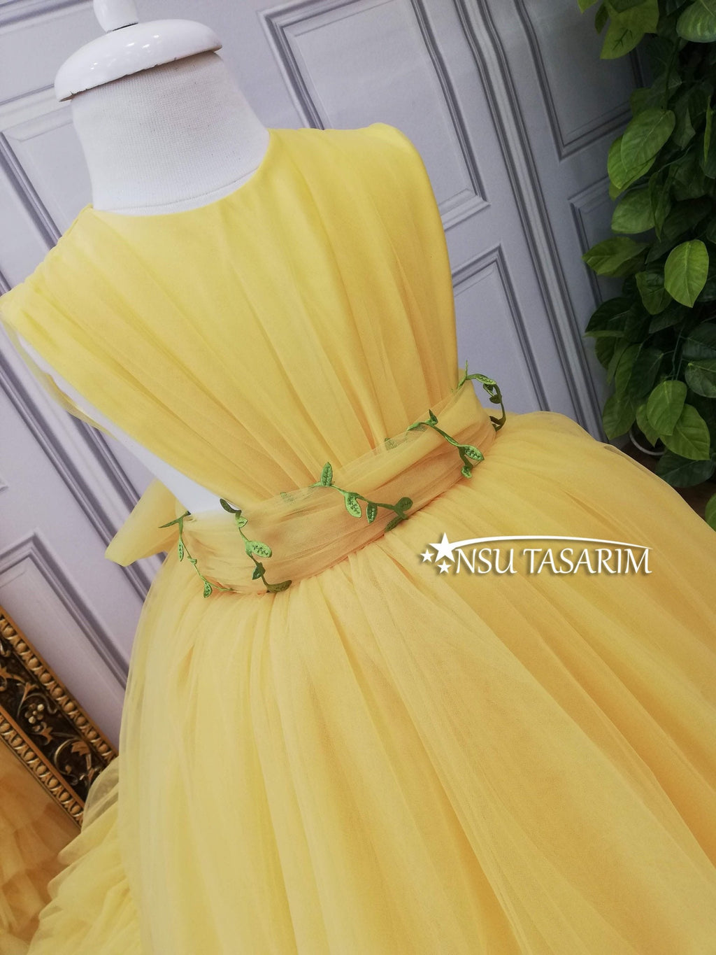 Princess gown Dress. Belle dress. For special occasion, long toddler gown, baby girl princess gown