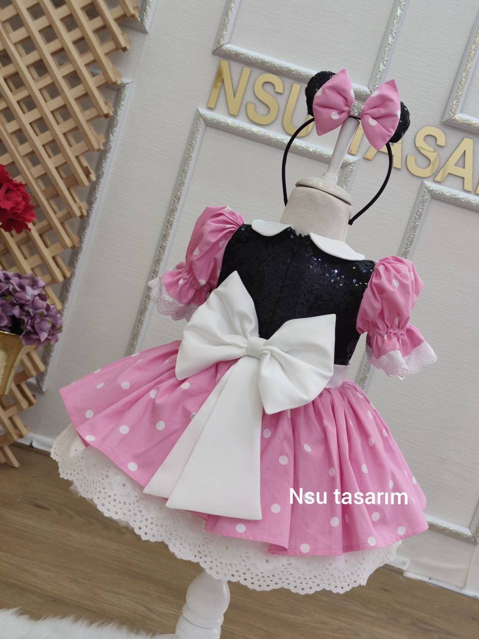 Baby girl dress. Birthday dress. 1st Birthday dress.