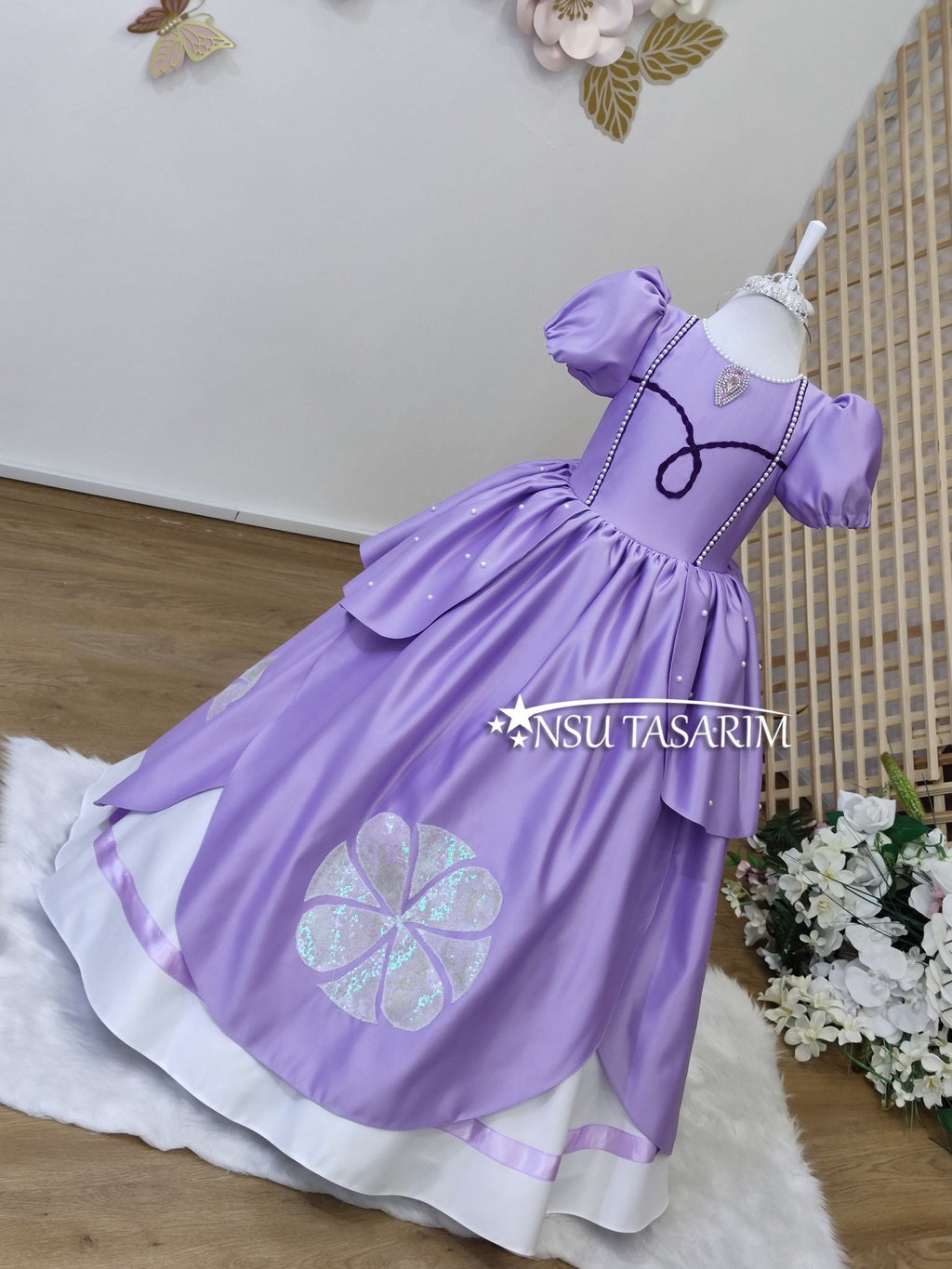 Princess Sofia dress. Sofia theme dress. Sofia costume.