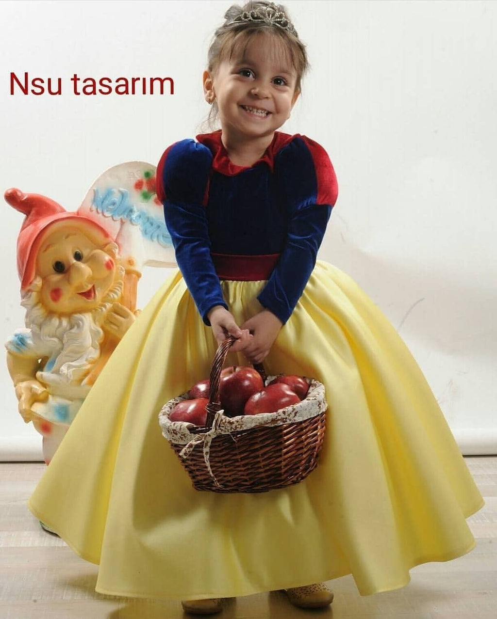 Snow white birthday dress.