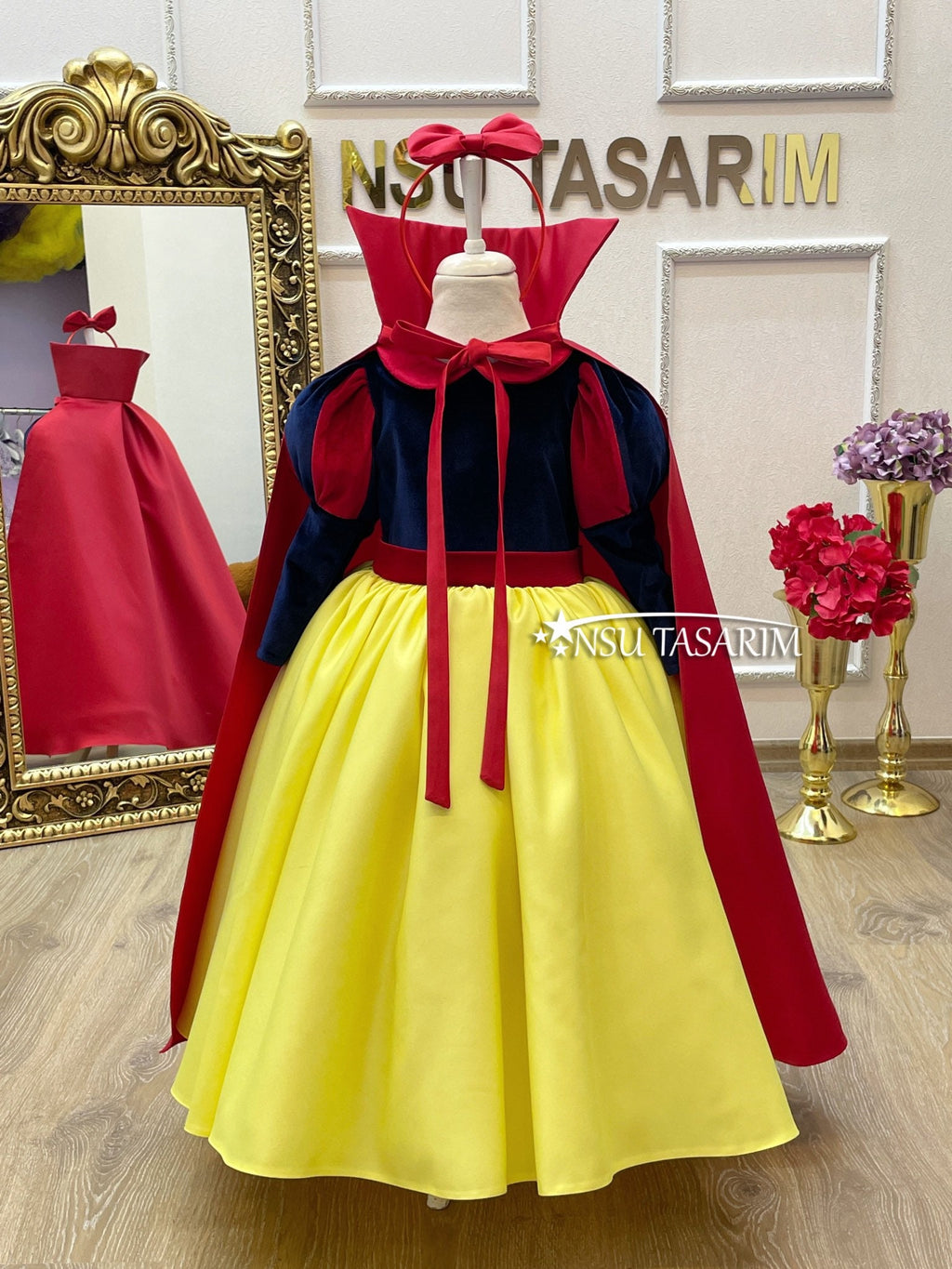 Snow white dress front full length