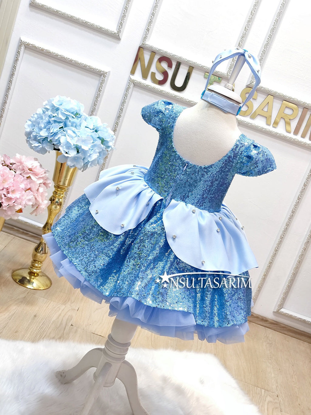 Cinderella dress back side full size