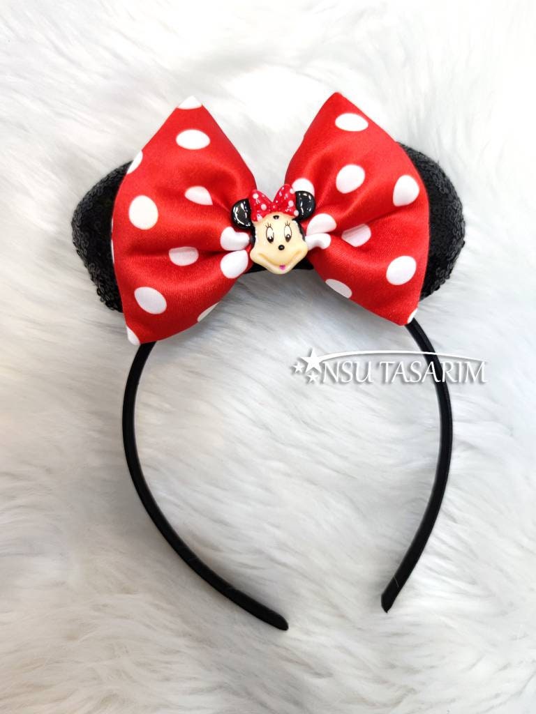 Red Minnie dress. Sparkle black Red minnie dress. Baby girl dress. Minnie costume. Birthday dress. 1st Birthday dress.