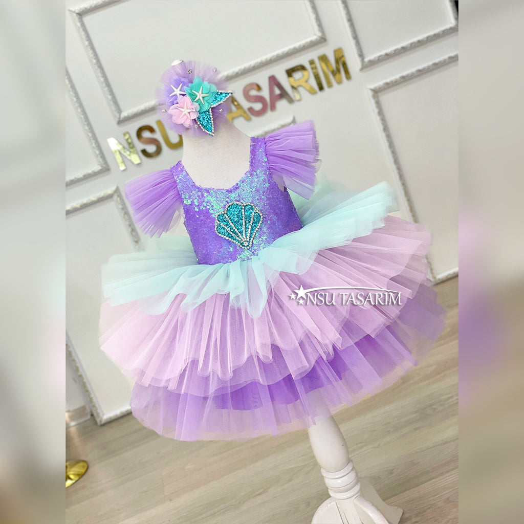 Mermaid costume. Ariel İnspired dress. Brithday Mermaid  dress.