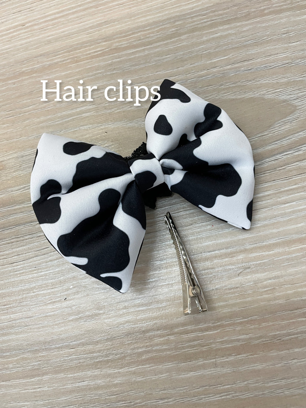 Cow theme costume hair accessory