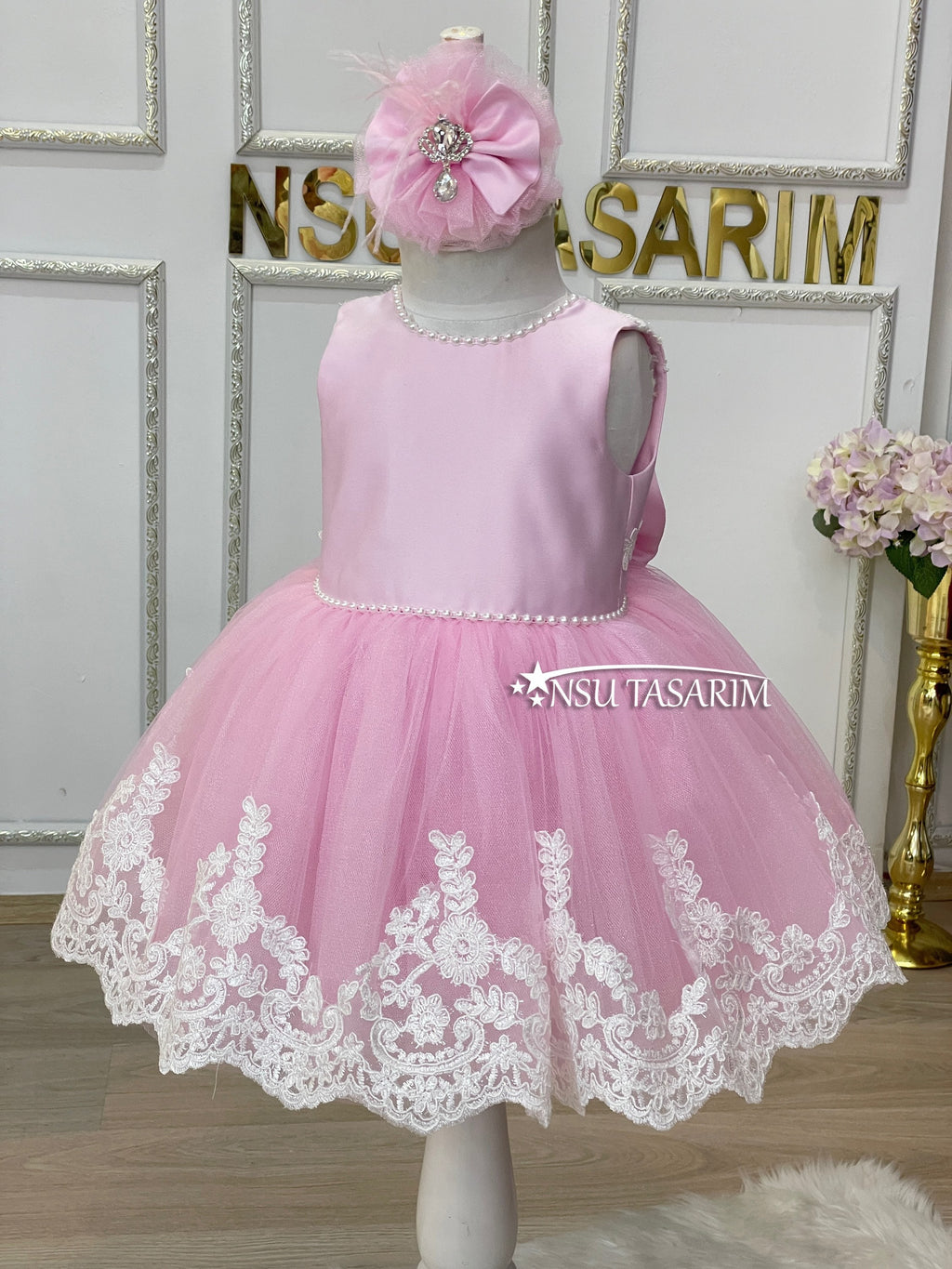Baby girl dress. Birthday dress. For special occasion. 1st Birthday dress.