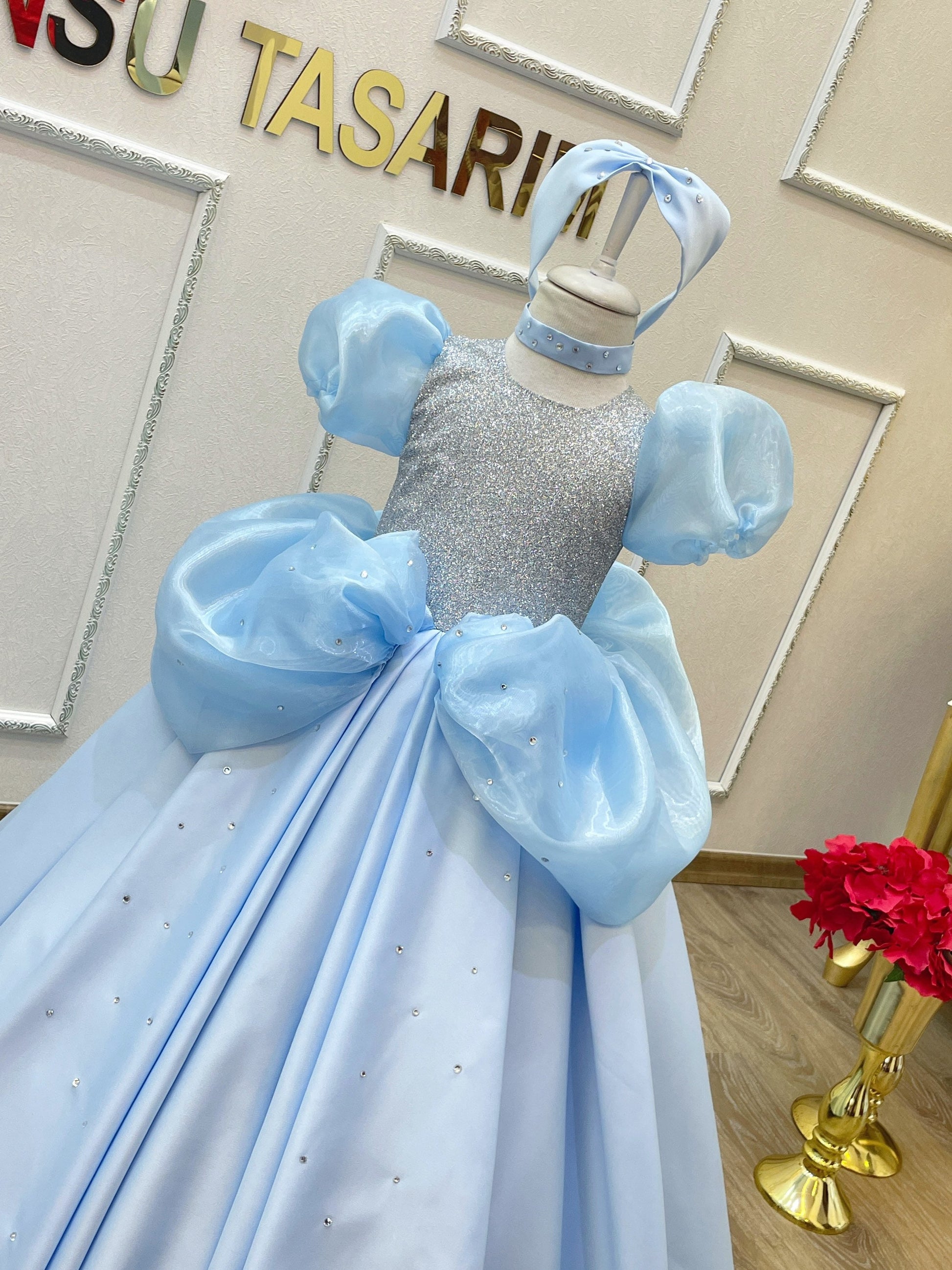Cinderella dress front
