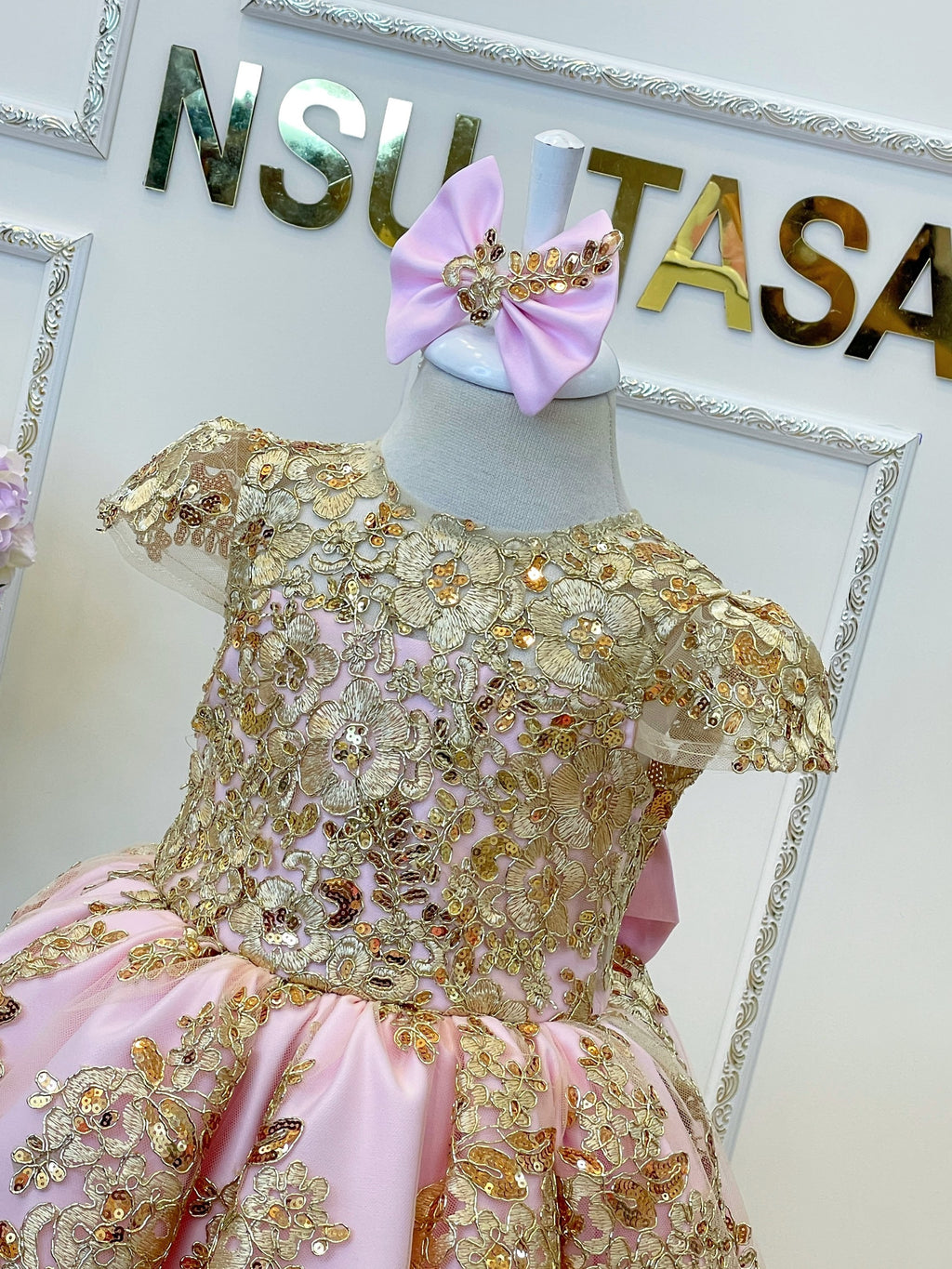 Baby girl dress front upper part