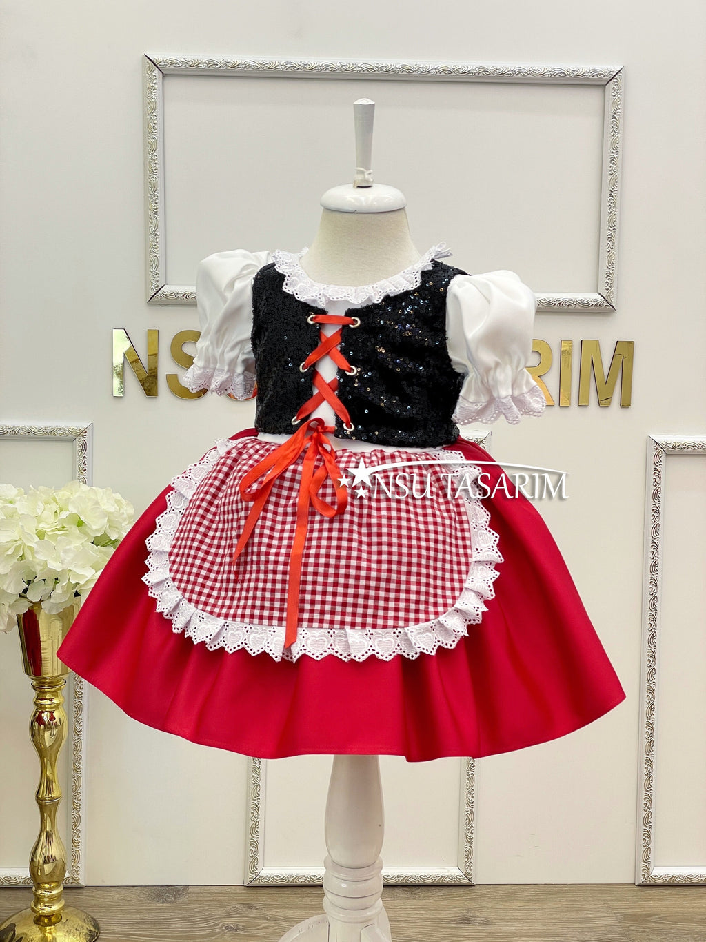 Red riding hood dress