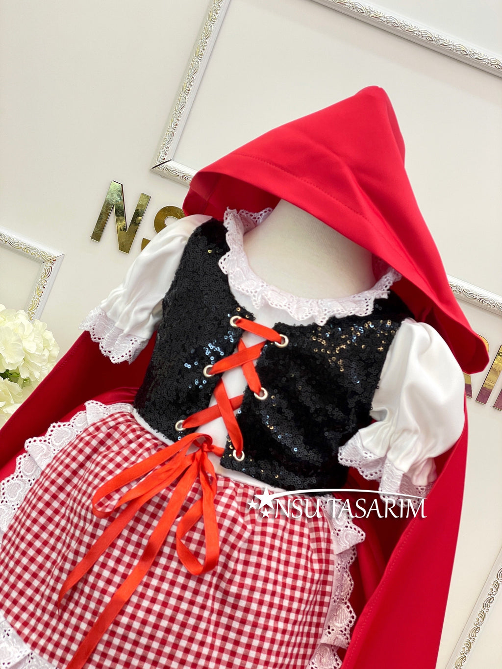 Red riding hood dress