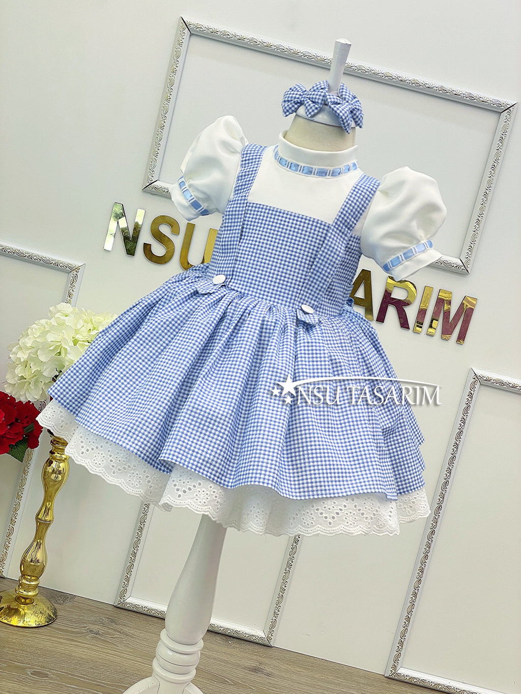The Wizard of Oz  Dorothy Theme dress, Dorothy Party Dress