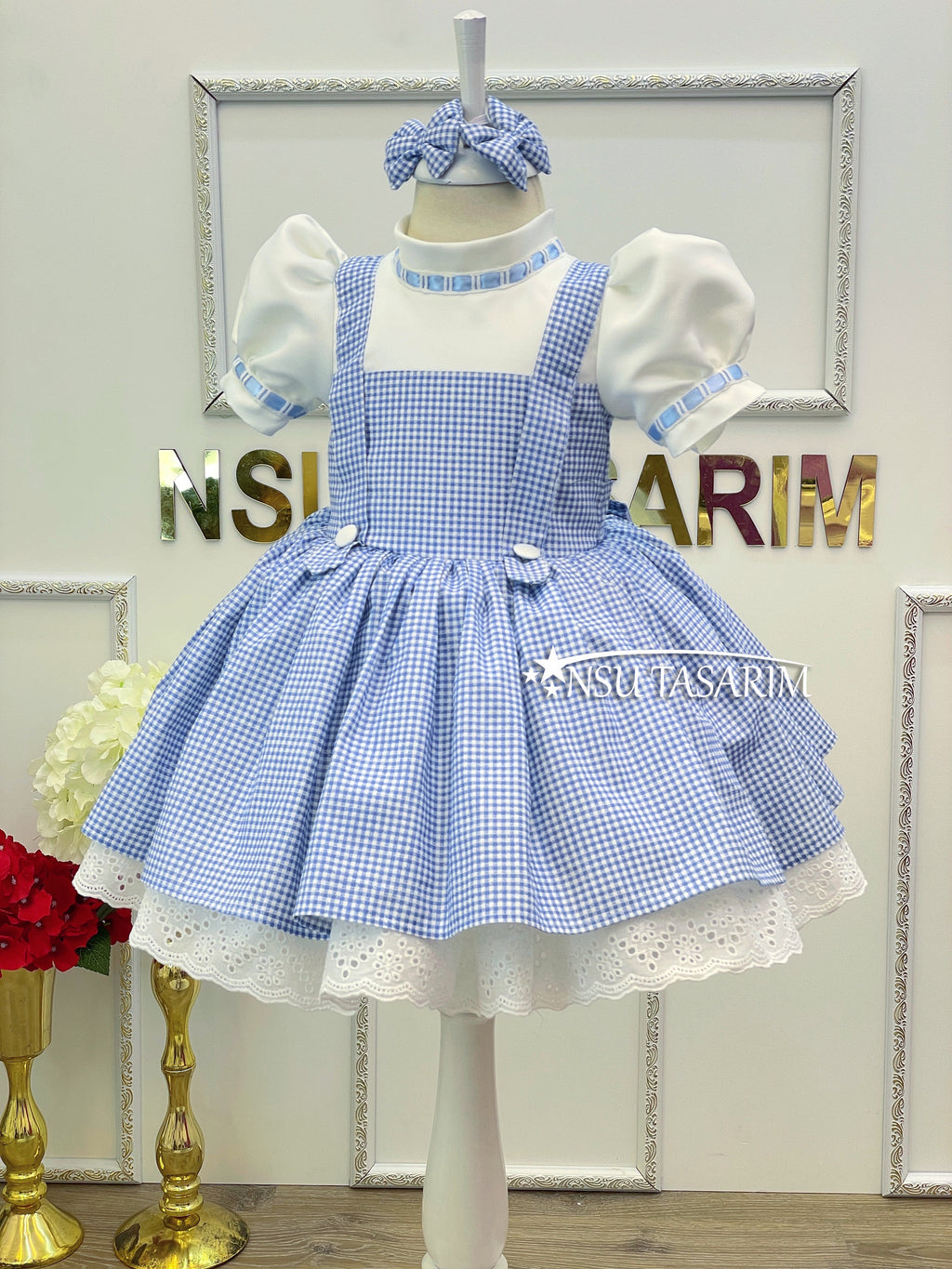 Dorothy Dress. Dorothy Costume. Dorothy Baby Girl Dress