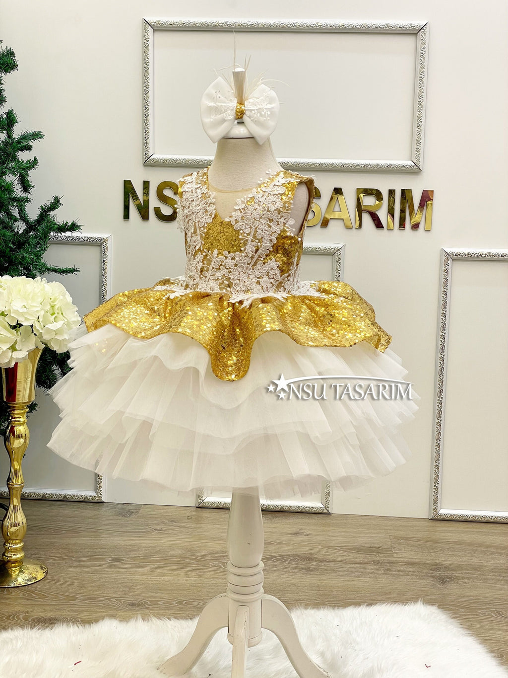 Christmas holiday dress front full size