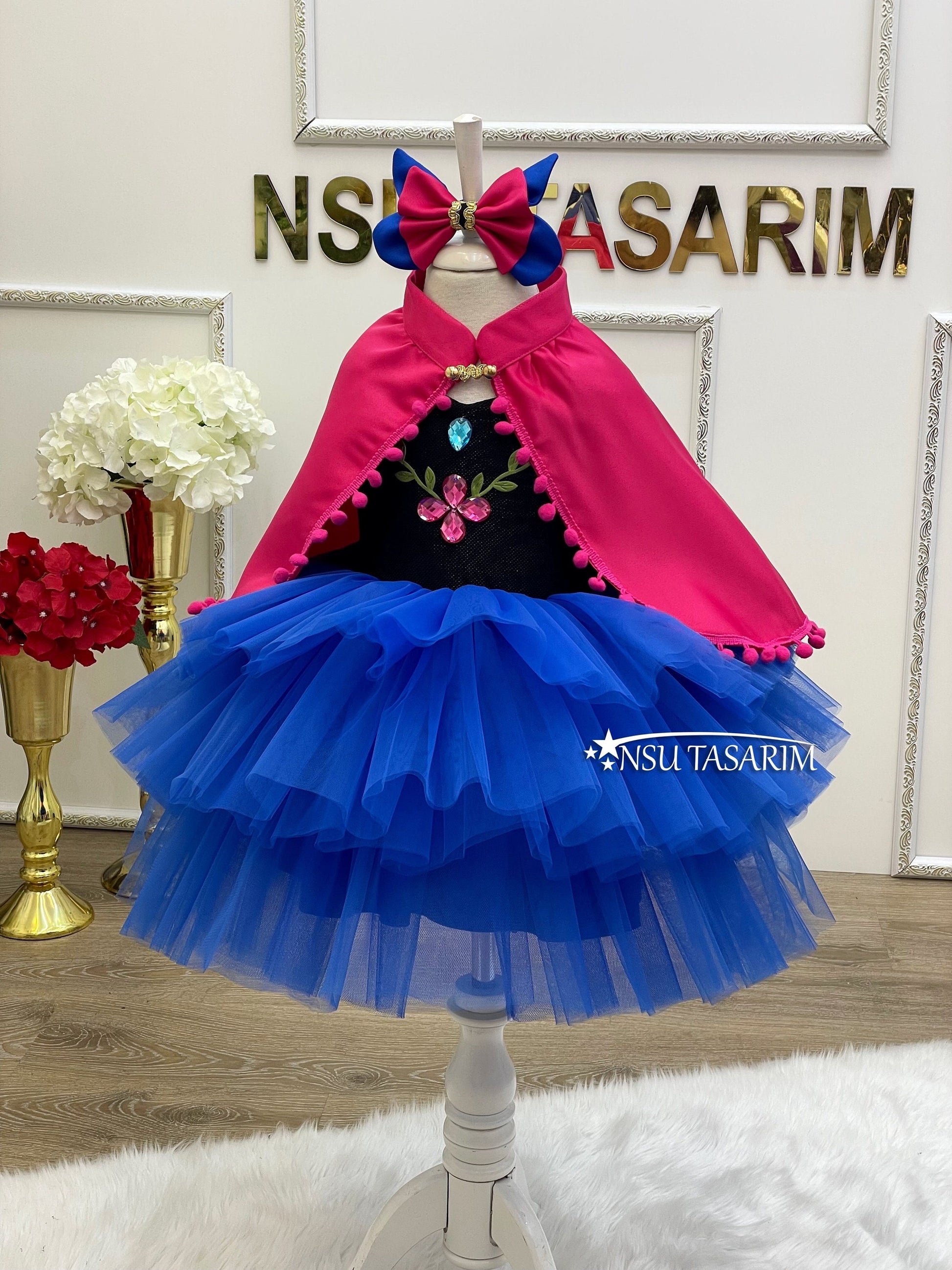 Anna dress. Anna costume. Princess Anna theme dress. For special occasion.