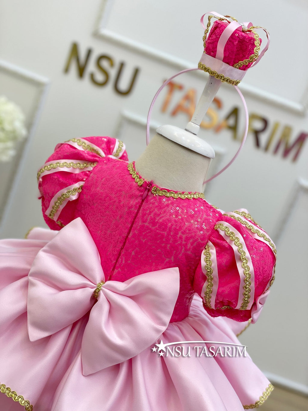 Aurora costume front Back