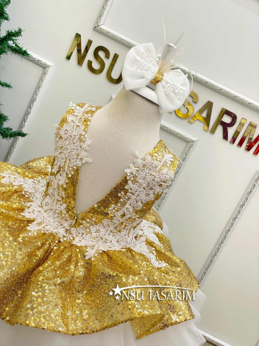 Christmas holiday dress back zipper