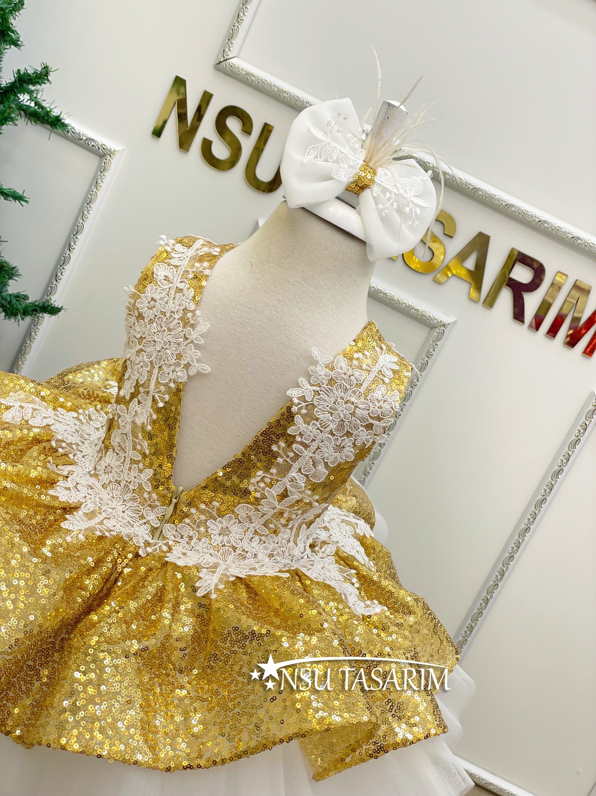 Christmas holiday dress back zipper