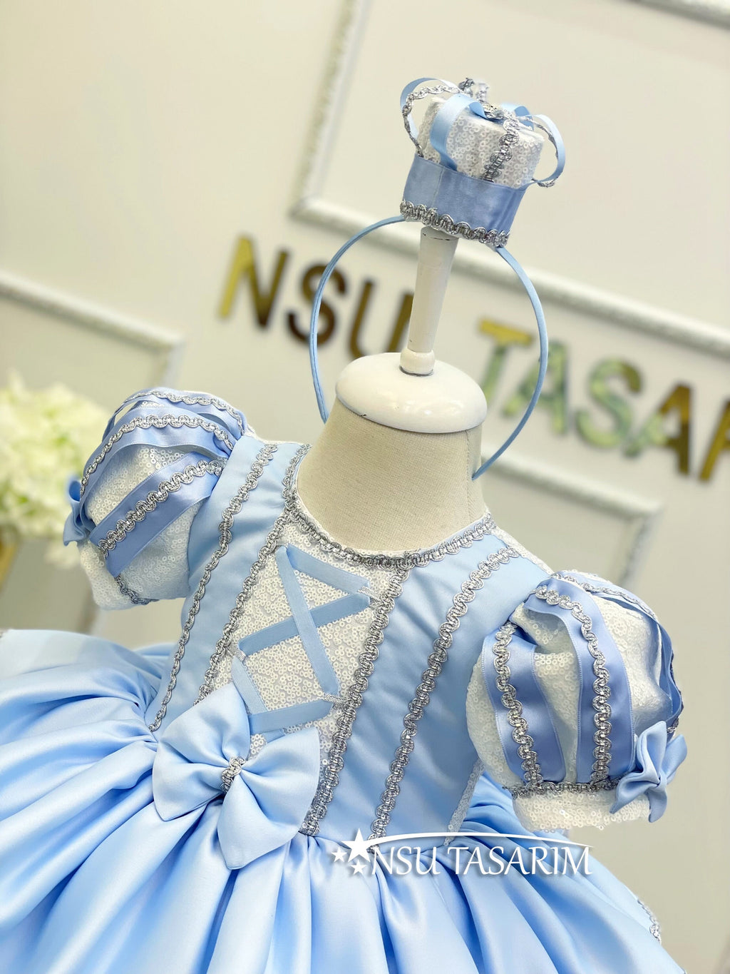 Cinderella Costume front upper part