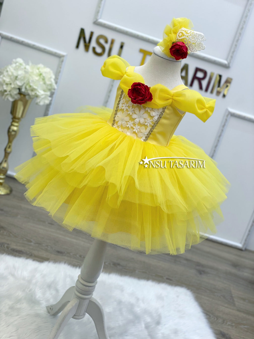 Belle dress front full size wide angle