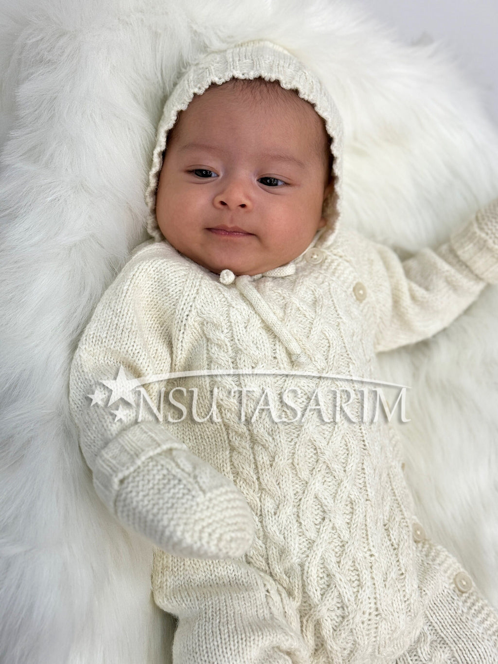 Newborn Knitted Coming Home Outfit