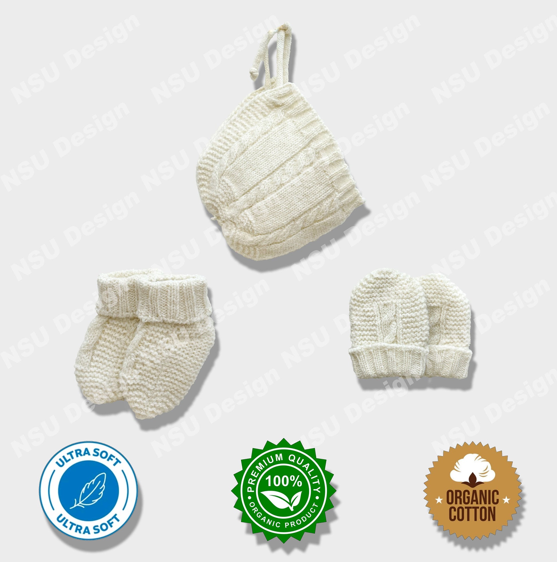 Newborn Knitted Coming Home Outfit, Coming Home Outfit, Newborn Go Home Outfit