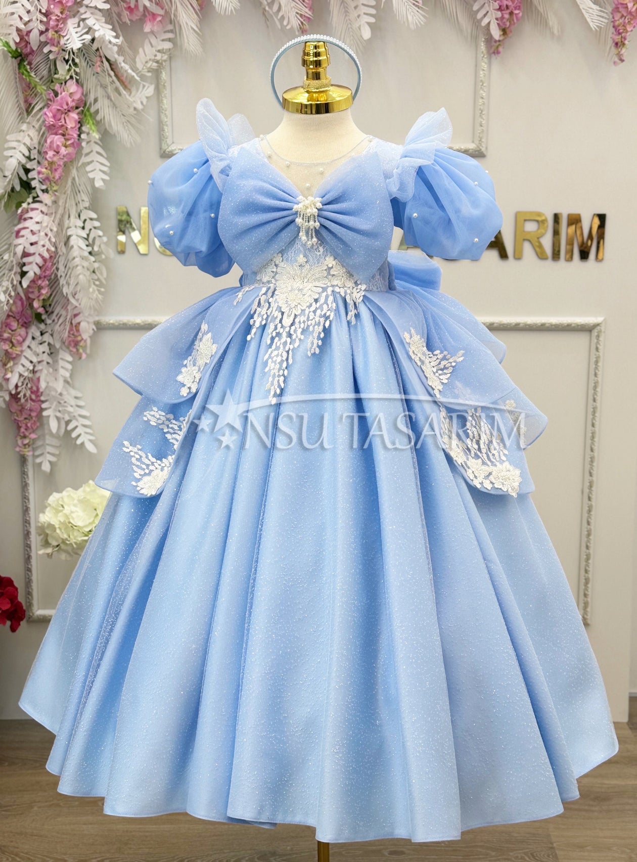 blue dress for baby girl Cinderella Dress New Version, Cinderella costume, Cinderella princess  birthday dress, Sparkle Blue cinderella dress – Kids Dressy