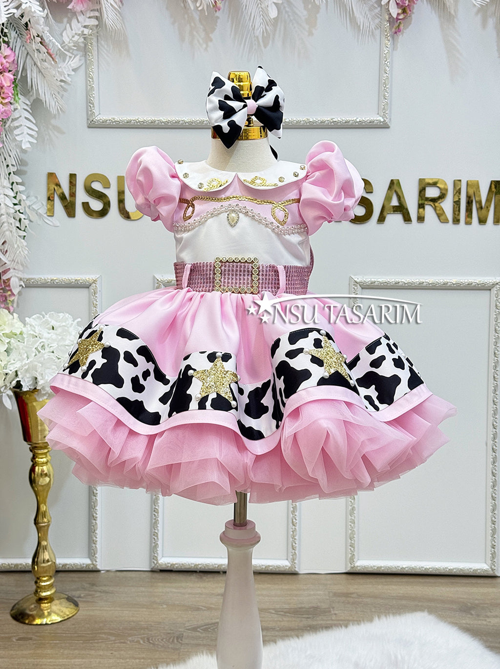 Cow theme costume. Cow costume. New Version cow dress.