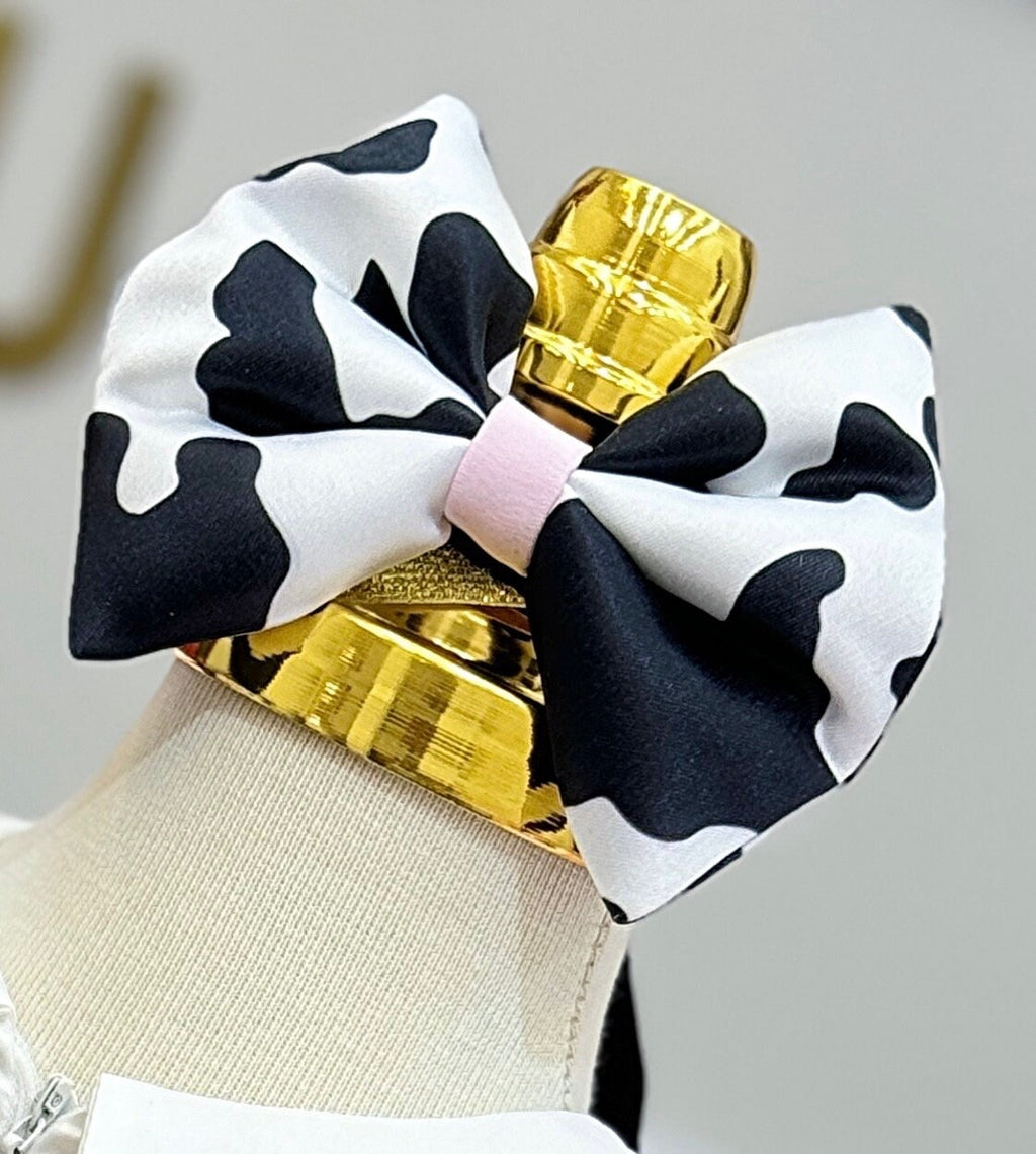 Cow theme costume hair accessory