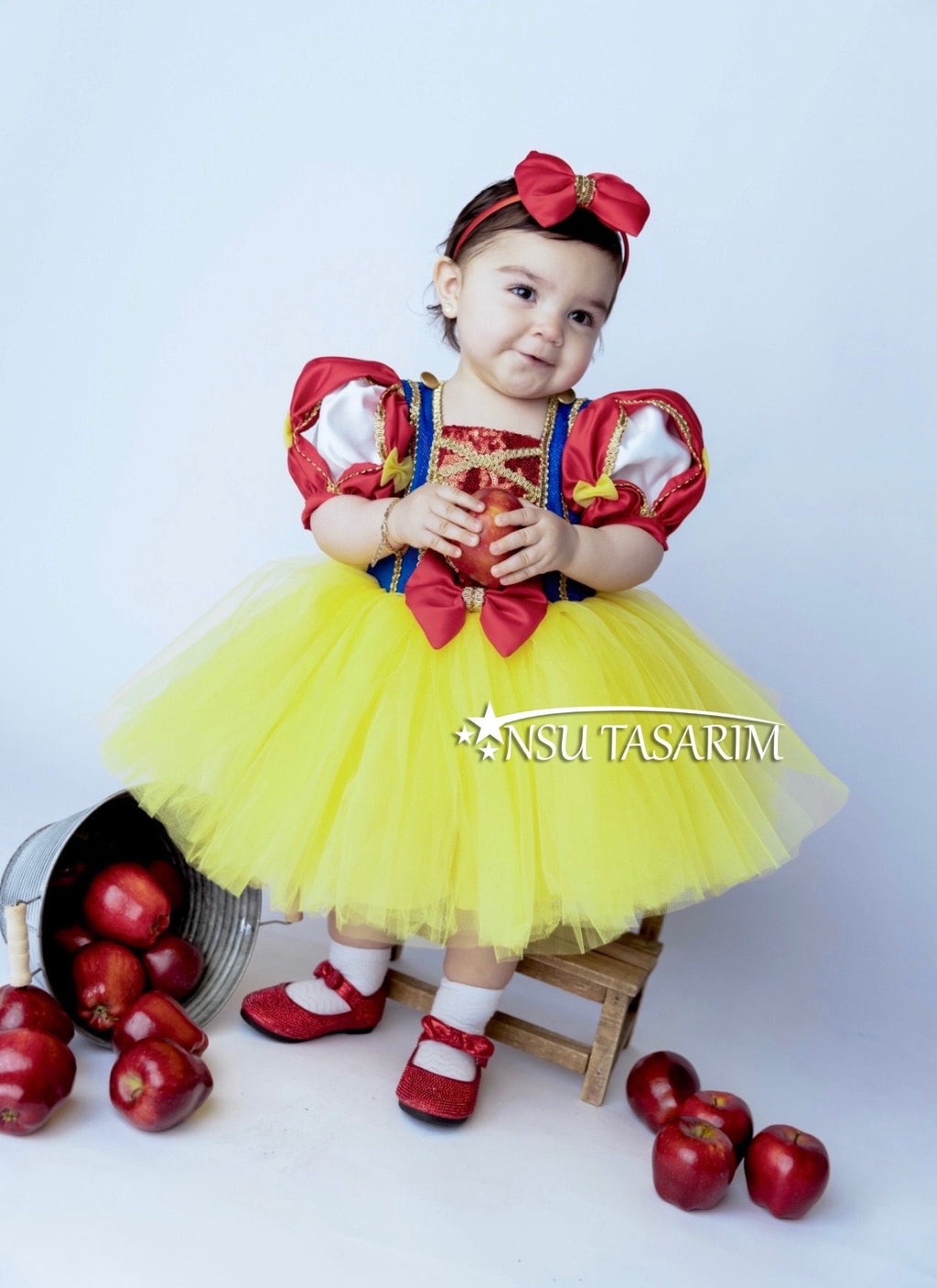 Snow white dress baby snow dress