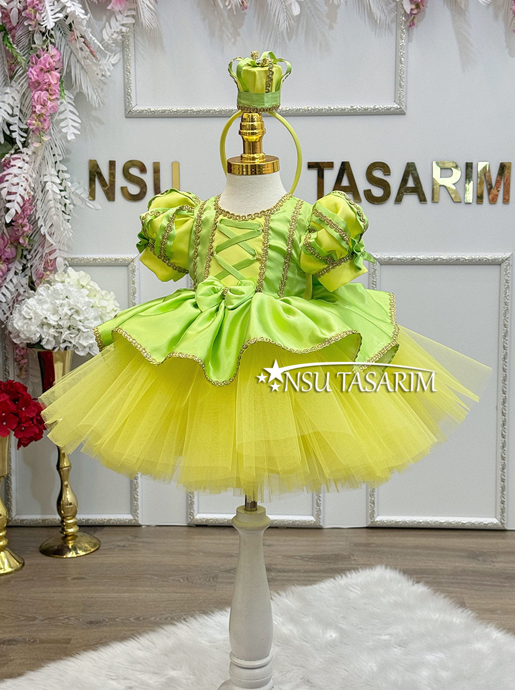 Tiana costume. Princess Tiana  Dress.
