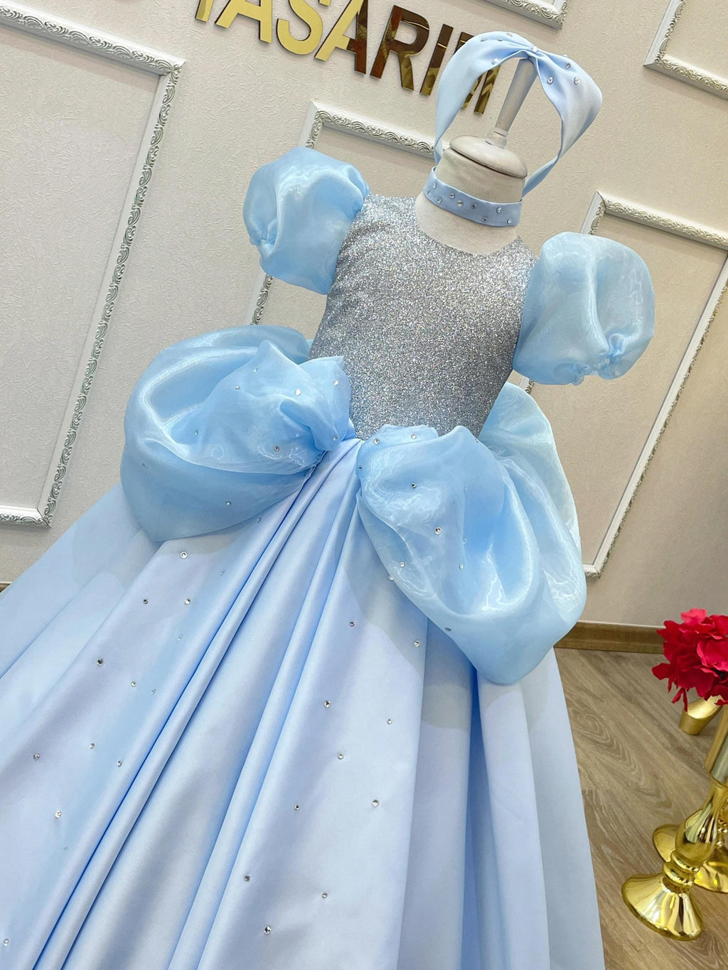 Cinderella dress front