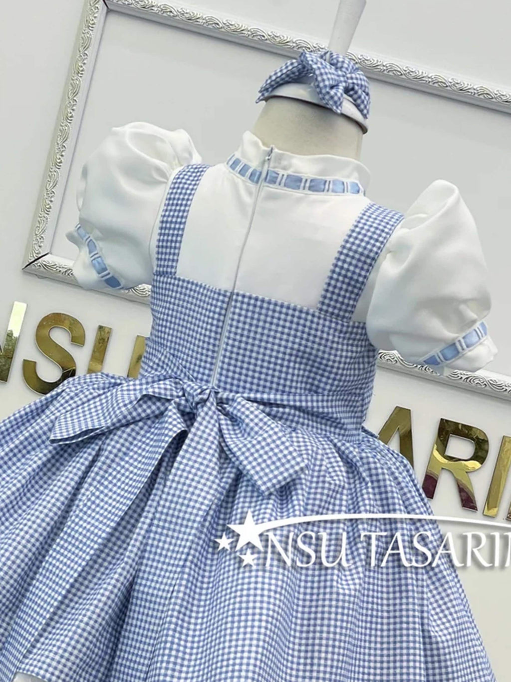 Dorothy Dress back side top part