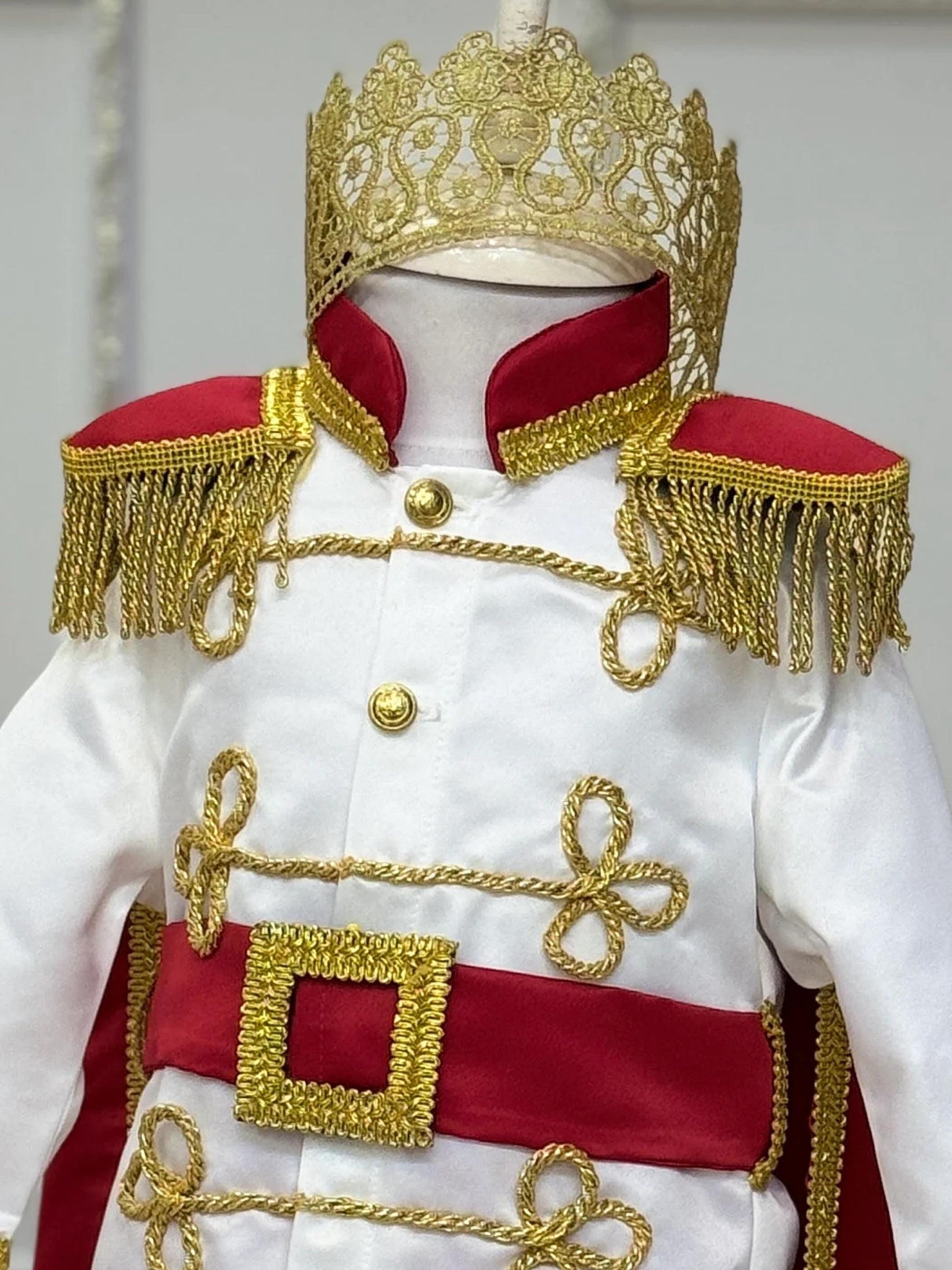 Prince Costume front upper part
