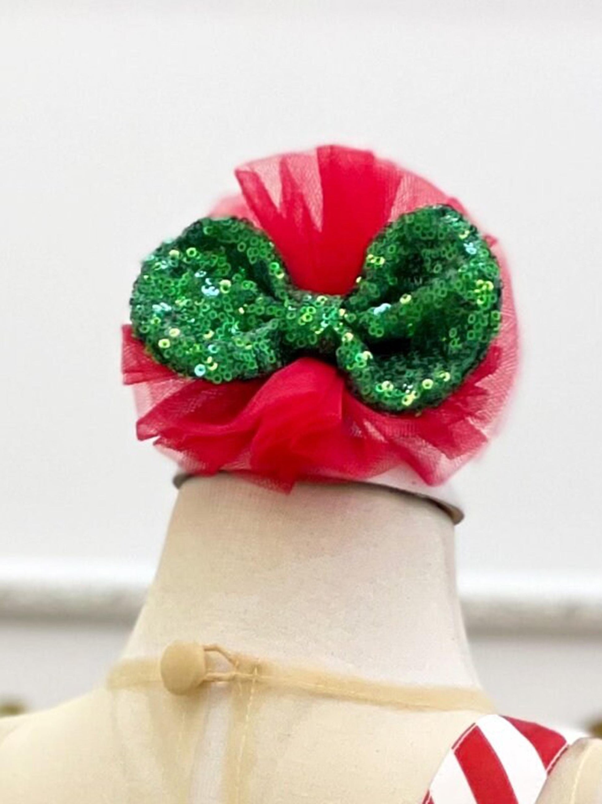 Christmas Knee hair accessory