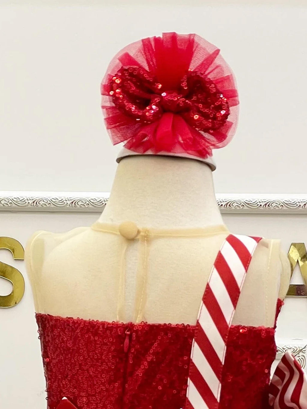 Christmas Red hair accessory