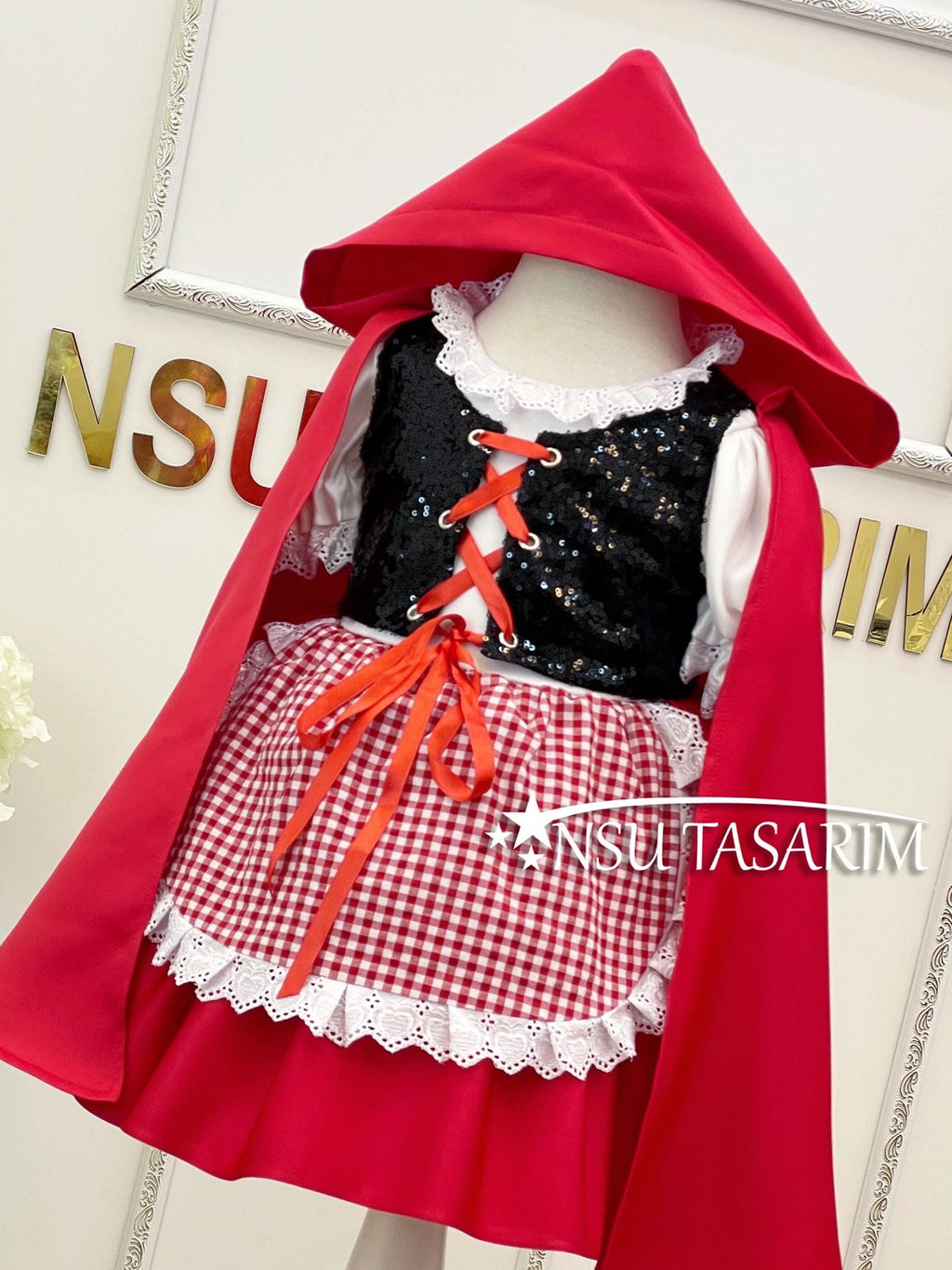 Red riding hood dress