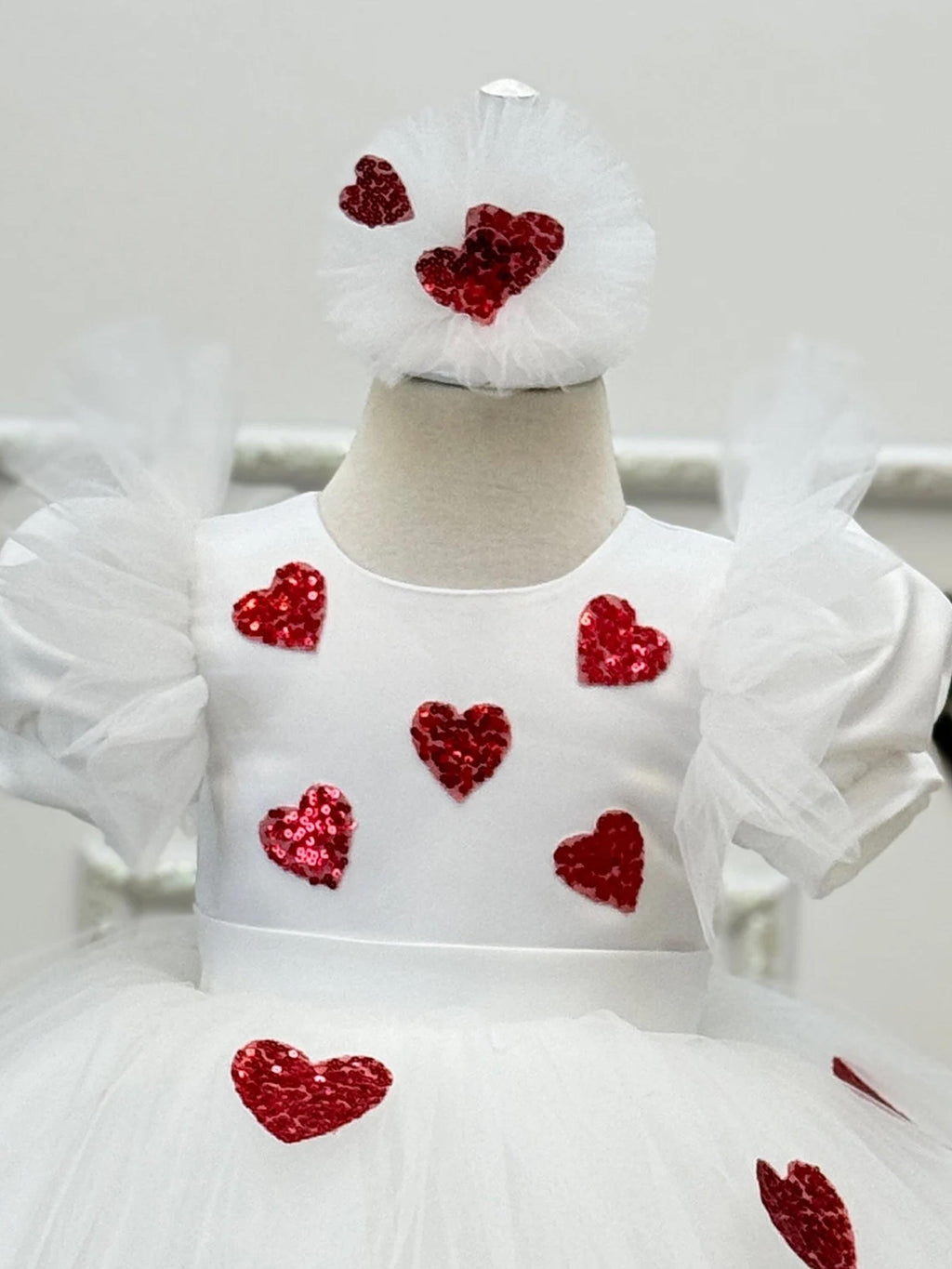 Valentine&#39;s day dress front upper part