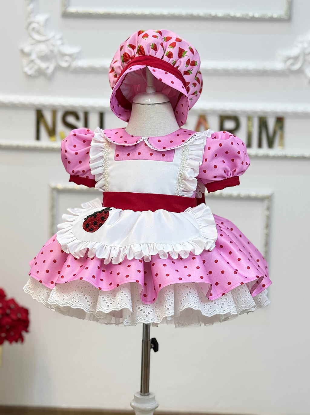 Pink Strawberry costume