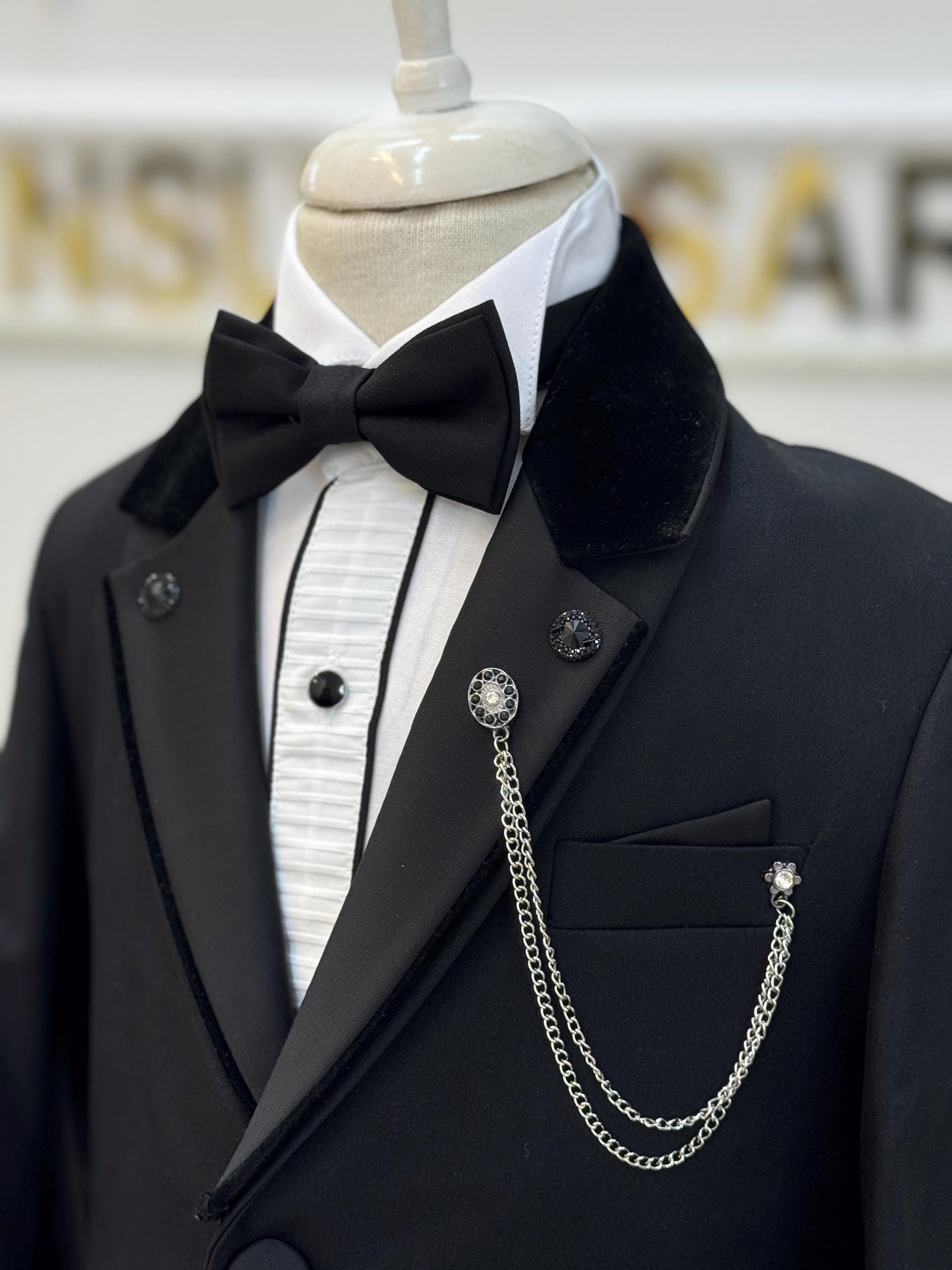 Toddler Formal Suit Boys Wedding Outfit Ring Bearer Suit Formal Wear Boys