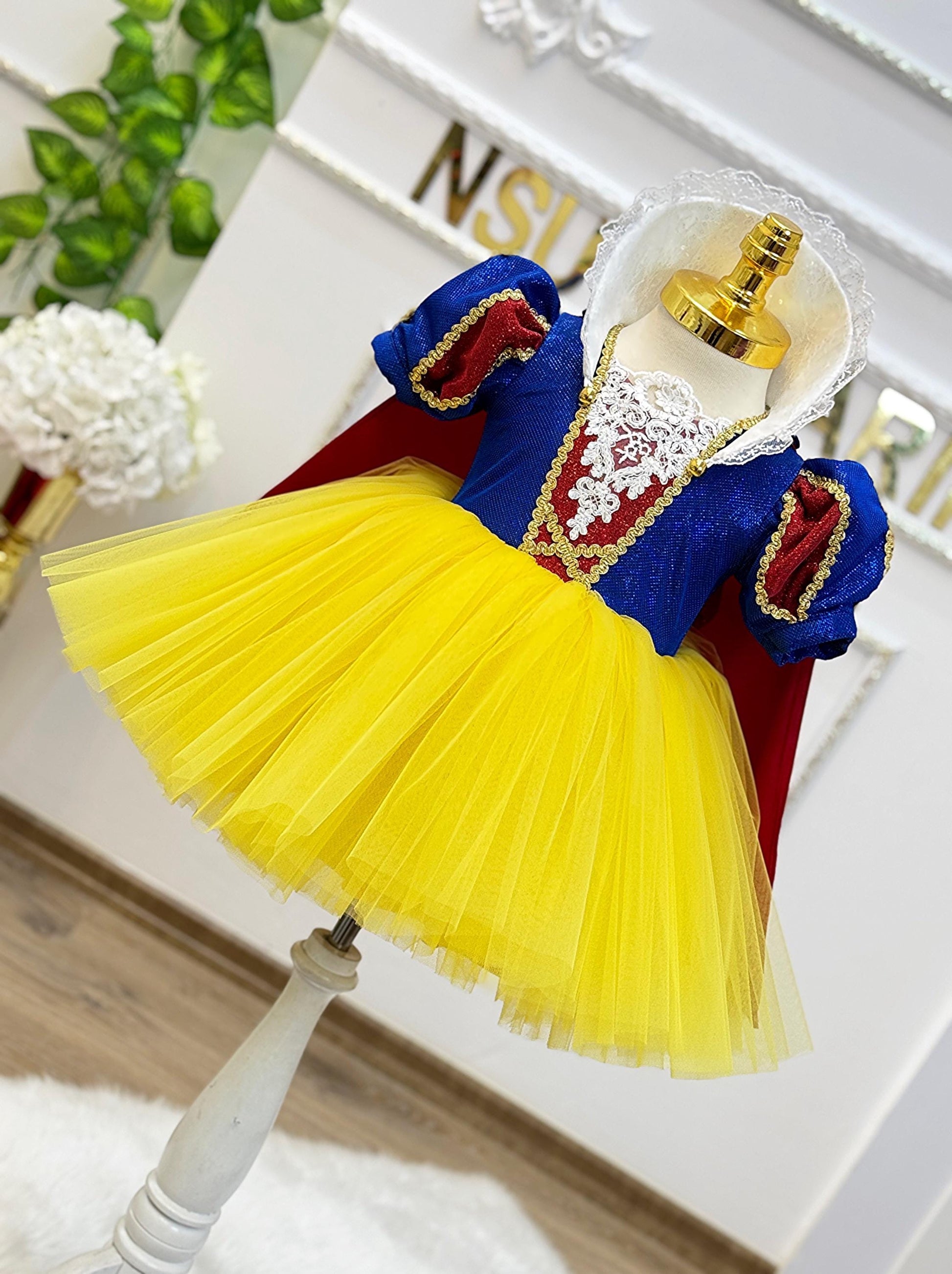 snow white dress girl, snow white costume