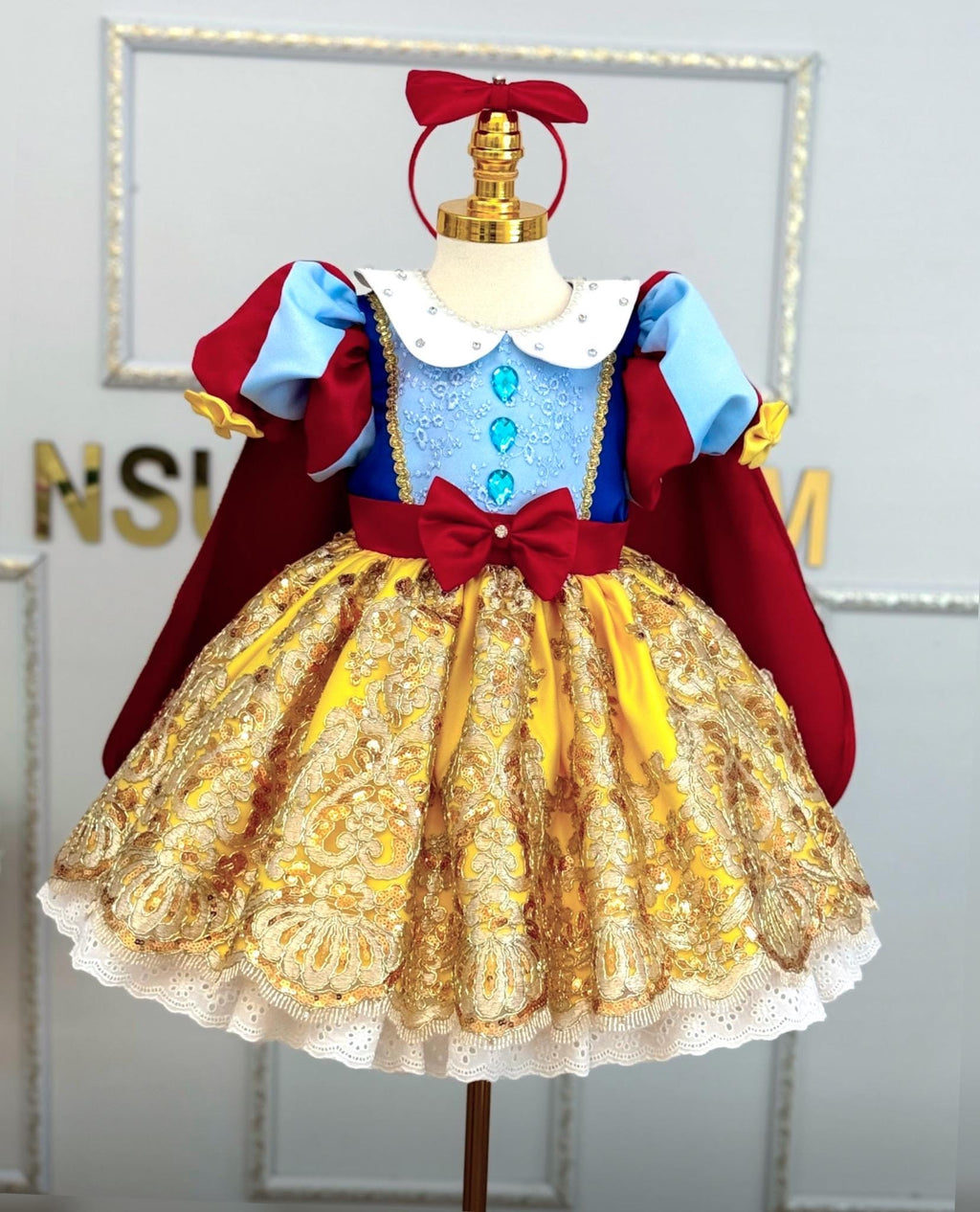 Snow White Dress - Stunning Ball Gown for Girls