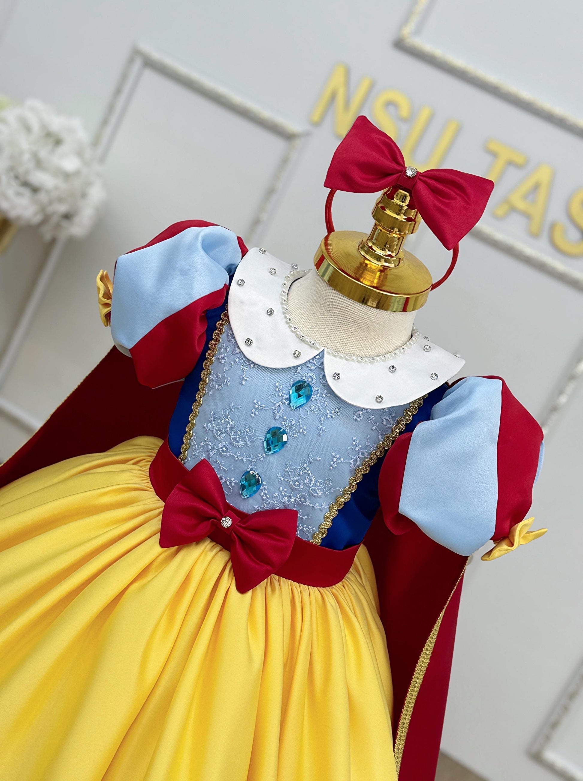 Princess Party Outfit | Toddler Costume, First Birthday Dress,