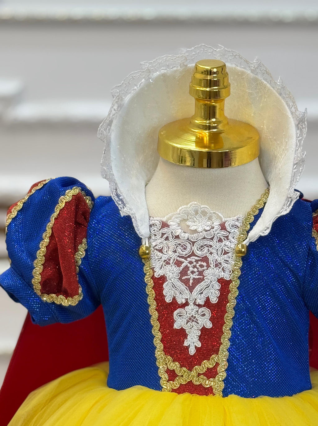 Snow White Dress Toddler Ball Gown |