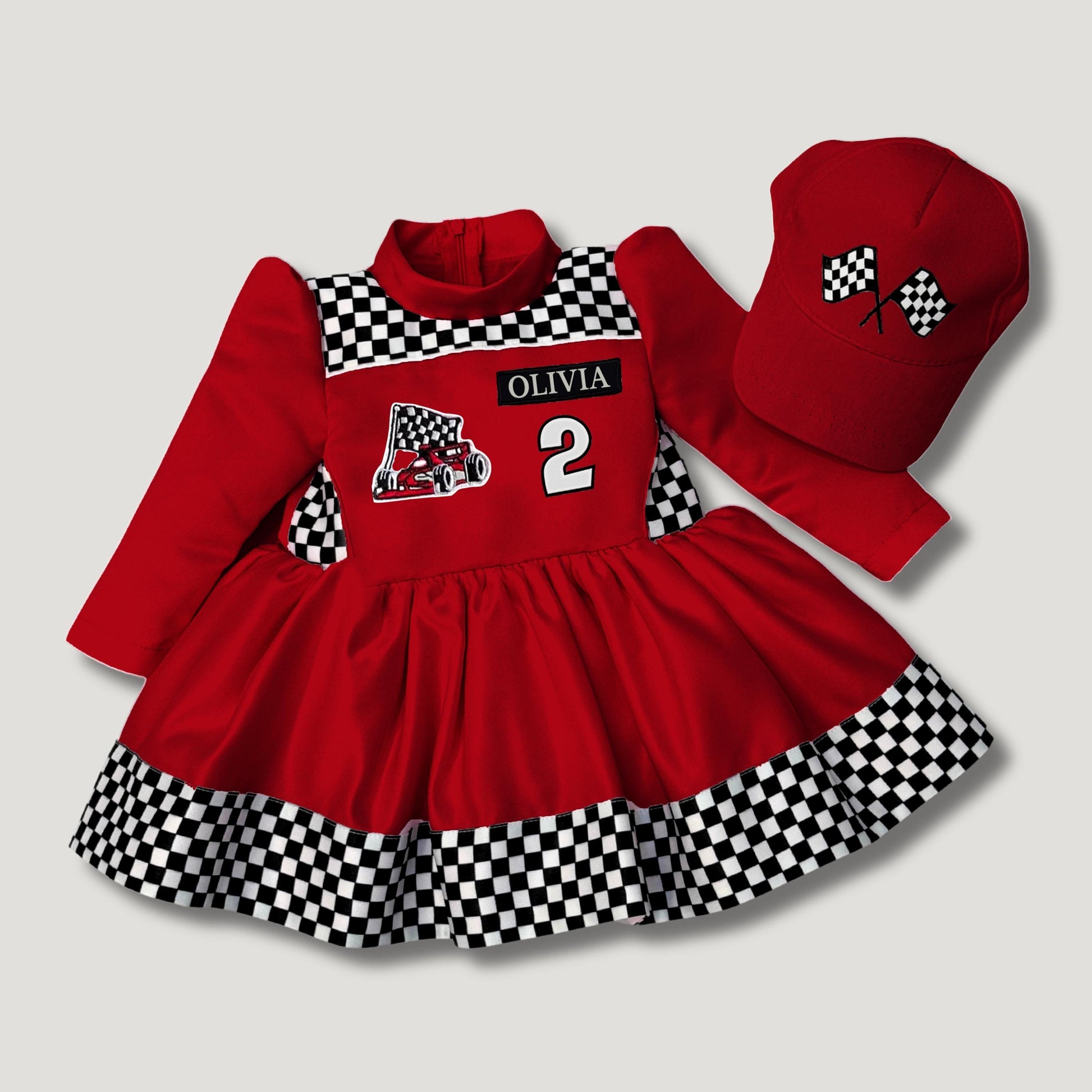 Two Fast Birthday outfit for toddler girls