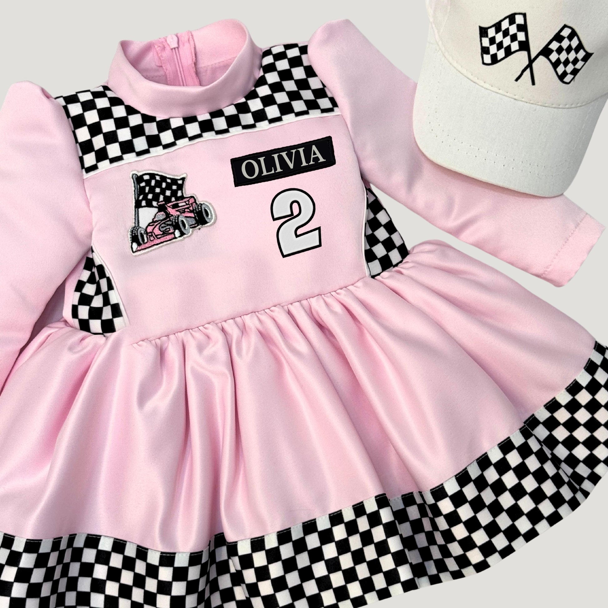 Custom Fast One Birthday dress for girls