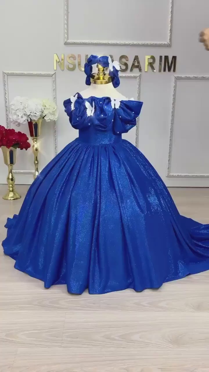 Royal blue Cinderella costume, Cinderella Dress, Cinderella party dress, Cinderella baby girl dress